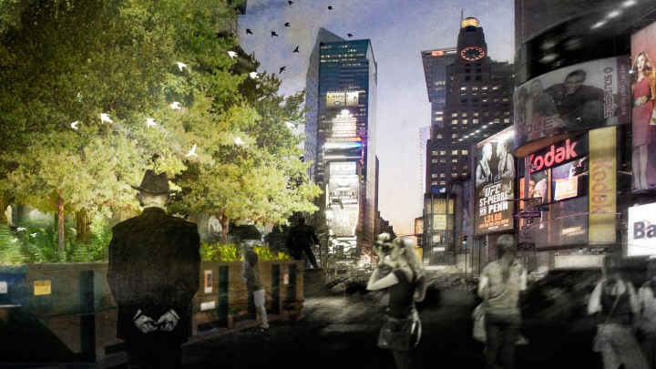 PopUP Forest Times Square