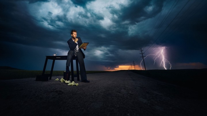 Stormchasing portrait